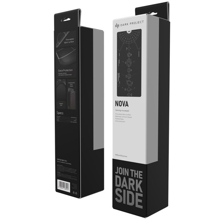 Коврик для мышки Dark Project Terra Nova XL Black (DPMP_NOVA_BLACK_XL) изображение 10