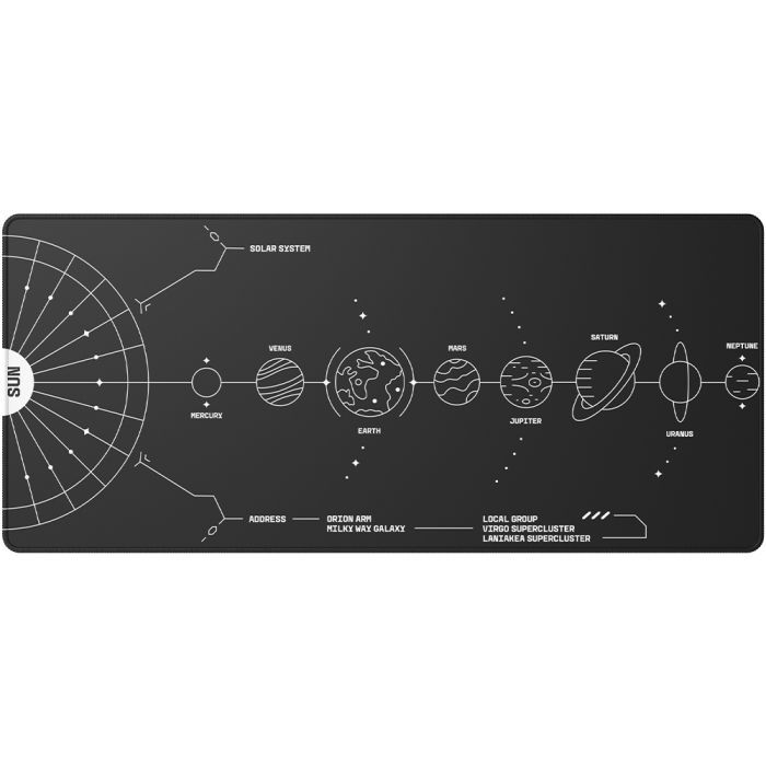 Коврик для мышки Dark Project Terra Nova XL Black (DPMP_NOVA_BLACK_XL)