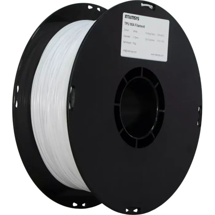 Пластик для 3D-принтера Intamsys TPU 95 1,75mm 0,75kg True White (1101-0001)
