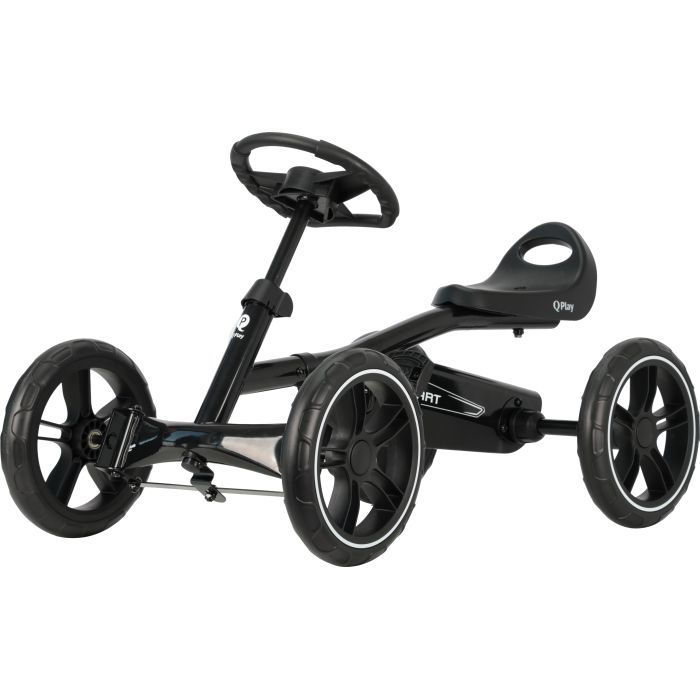 Веломобиль QPlay велокарт дитячий Go Kart Black (GK-01GoKartBlack) изображение 2
