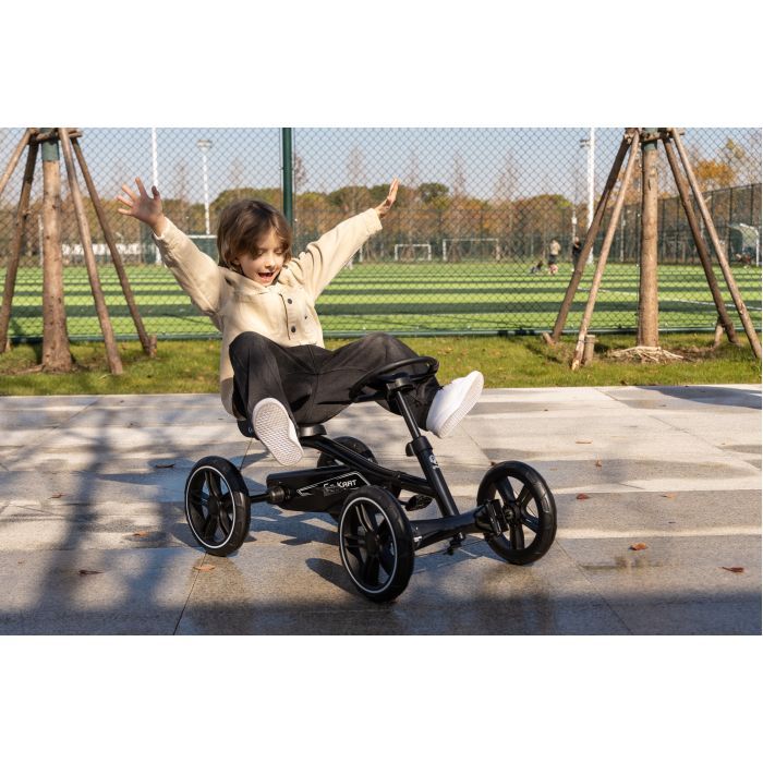 Веломобиль QPlay велокарт дитячий Go Kart Black (GK-01GoKartBlack) изображение 3