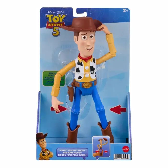 Интерактивная игрушка Toy Story Вуди Привет, ковбой! 31 см (JKV38) изображение 5