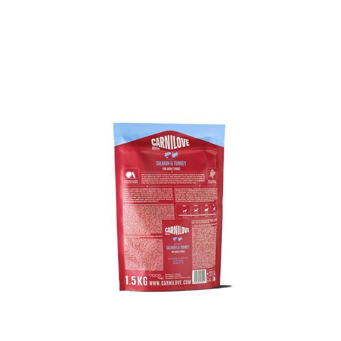Сухой корм для собак Carnilove Active Salmon & Turkey 1.5 кг (8595602581221) изображение 2