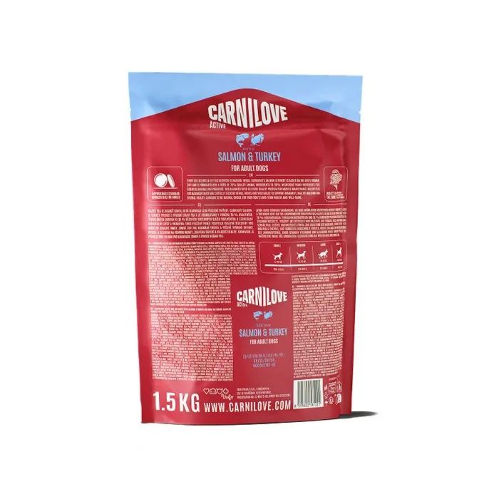 Сухой корм для собак Carnilove Active Salmon & Turkey 4 кг (8595602581245) изображение 2