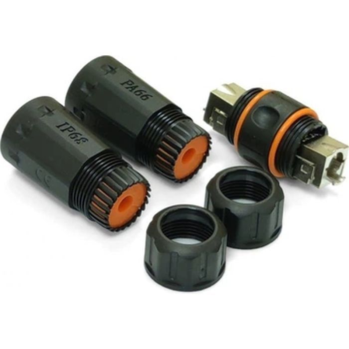 Сращиватель Водонепроницаемый проходной STP 1+1 RJ45 cat.6A IP68 Cor-X (282567) изображение 3