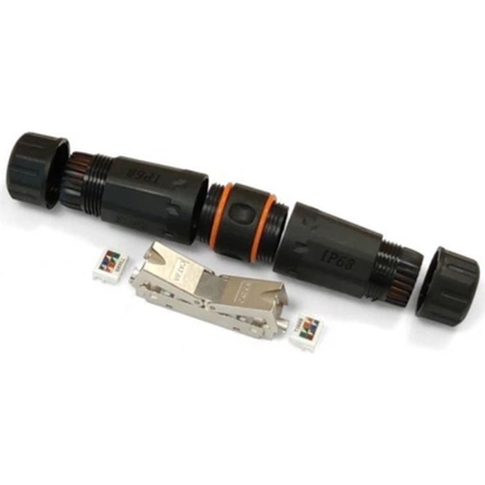 Сращиватель Водонепроницаемый проходной STP 1+1 RJ45 cat.6A IP68 Cor-X (282567) изображение 4