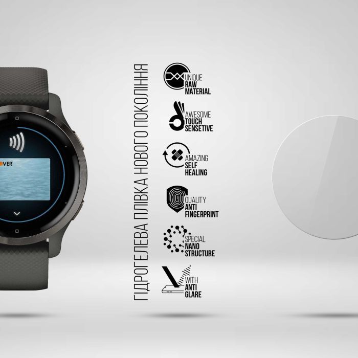Плівка захисна Armorstandart Matte hydrogel Garmin Venu 2S 6 pcs (ARM92030) зображення 2