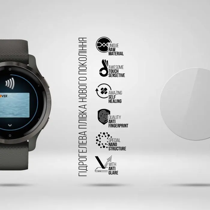 Плівка захисна Armorstandart Matte hydrogel Garmin Venu 2S 6 pcs (ARM92030) зображення 2