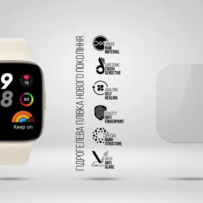 Пленка защитная Armorstandart Matte hydrogel Xiaomi Redmi Watch 3 6 pcs (ARM92124) изображение 2