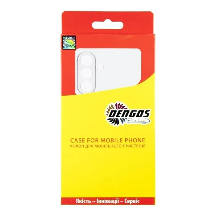 Чехол для мобильного телефона Dengos TPU Cover + Glass Samsung Galaxy A57 Transparent (DG-KM-198) изображение 7