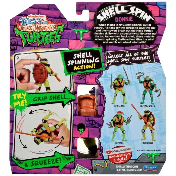 Фигурка TMNT Черепашки-Ниндзя Панцирный вихрь Дон (83830) изображение 7