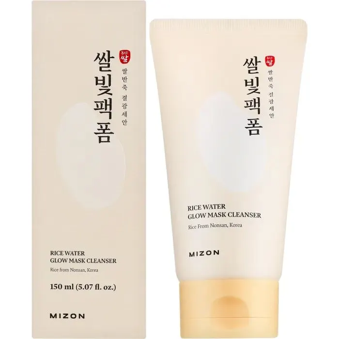 Пенка для умывания Mizon Rice Water Glow Mask Cleanser 150 мл (8809663757861) изображение 2