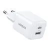 Зарядное устройство Ugreen X514 1xUSB-C PD20W + 1xUSB GaN white (65006) изображение 2