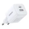 Зарядное устройство Ugreen X514 1xUSB-C PD20W + 1xUSB GaN white (65006) изображение 3