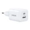 Зарядное устройство Ugreen X514 1xUSB-C PD20W + 1xUSB GaN white (65006)