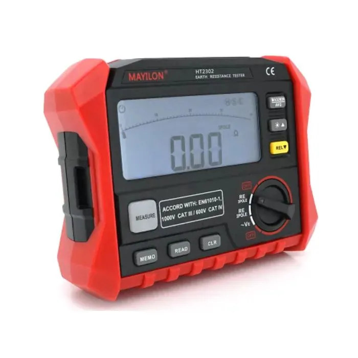Мегаомметр Mayilon HT-2302 R 04k, V 0200В, R (HT-2302) зображення 3