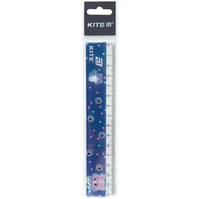 Линейка Kite пластиковая Be Friends, 15 см (K26-090-1) изображение 2