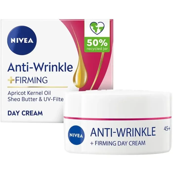 Крем для лица Nivea Anti-Wrinkle + Firming Day Cream 45+ 50 мл (5900017103495)