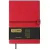 Книга записна Buromax TRAVEL, А5, 96 аркушів, клітинка, червоний (BM.295121-05) зображення 2
