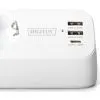 Мережевий фільтр живлення Digitus 3 розетки, 2xUSB-A, 1xUSB-C,1.5м, White (DA-70626) зображення 3