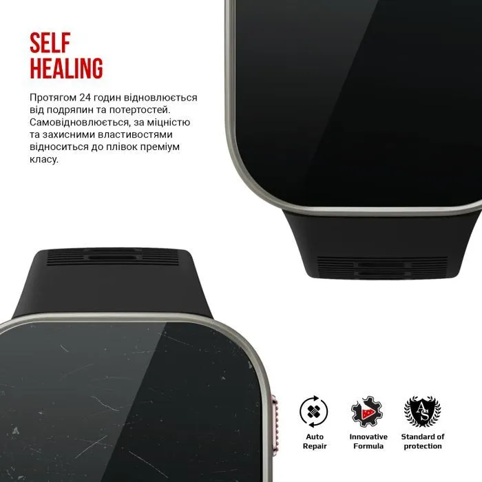 Пленка защитная Armorstandart hydrogel Amazfit Bip Max 6 pcs (ARM92790) изображение 3