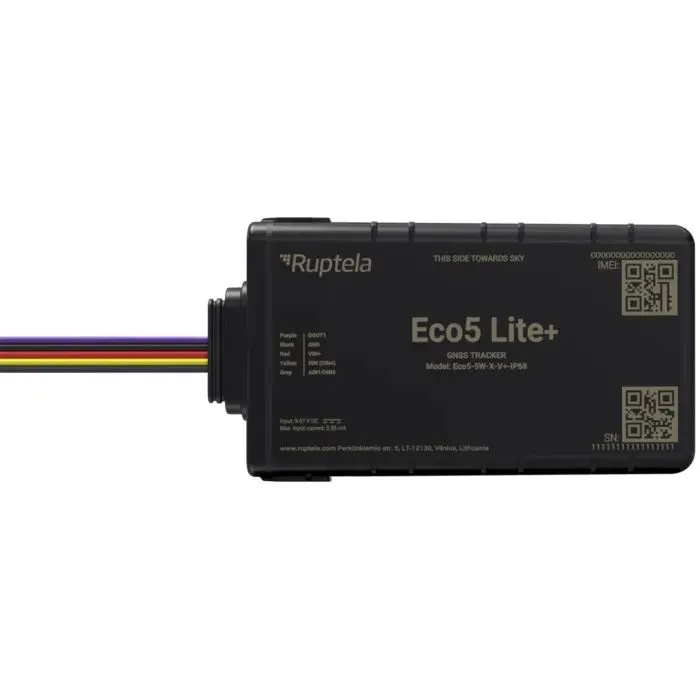GPS-трекер для авто Ruptela Basic Tracker Eco5 Lite+ (Eco5-5W-LTE-EMEA-V+-IP68)