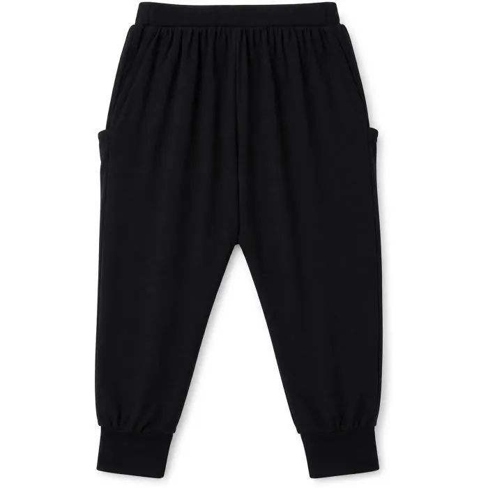 Штаны детские Lovetti трикотажные (4434-2-98G-black) изображение 4
