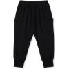 Штаны детские Lovetti трикотажные (4434-2-98G-black) изображение 4