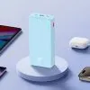 Батарея універсальна Baseus Airpow 20000mAh 20W PD/3.0, QC/3.0, blue (P10022804313-00) зображення 6