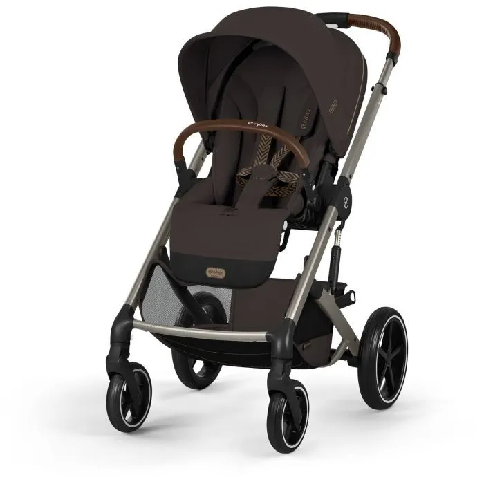 Коляска Cybex Balios S Lux TPE Chocolate Brown (з бампером) (526001205)