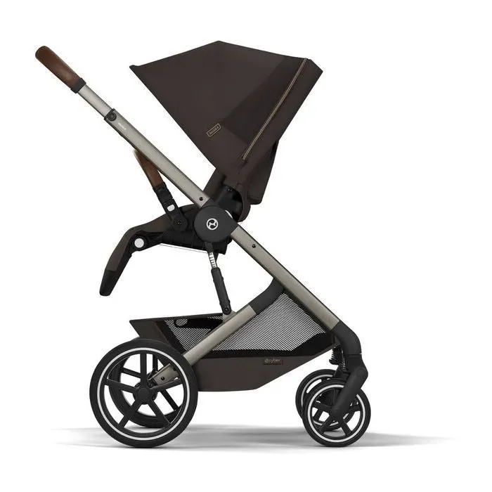 Коляска Cybex Balios S Lux TPE Chocolate Brown (з бампером) (526001205) зображення 4