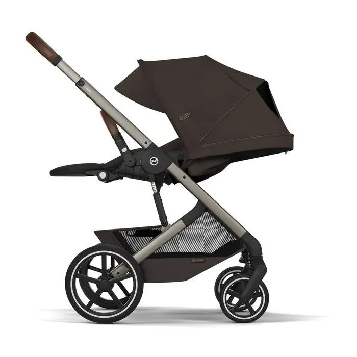 Коляска Cybex Balios S Lux TPE Chocolate Brown (з бампером) (526001205) зображення 5