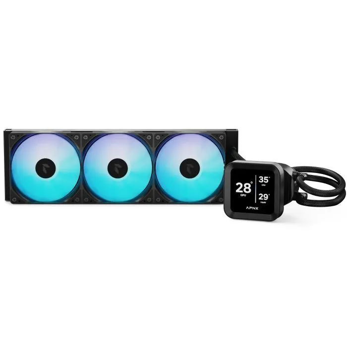 Система жидкостного охлаждения APNX LC1-D 360 BK (APLA-SV36117.11) изображение 2
