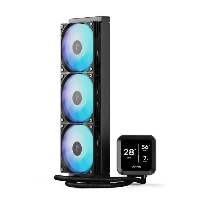 Система жидкостного охлаждения APNX LC1-D 360 BK (APLA-SV36117.11) изображение 7
