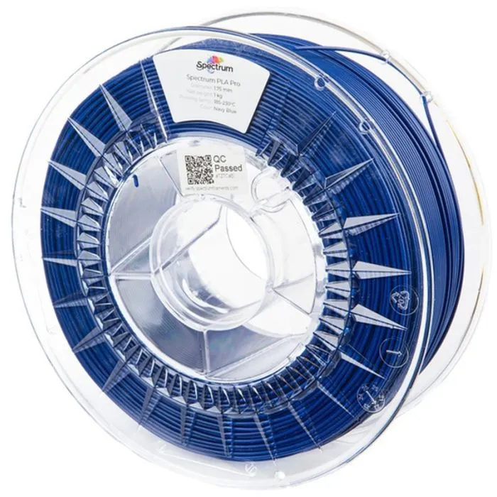 Пластик для 3D-принтера Spectrum PLA Pro 1.75mm 1kg Blue, Navy (80108)