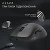 Мишка Ajazz NJ07-MC Combo Wireless/Bluetooth/USB Black (NJ07-MC-B) зображення 10