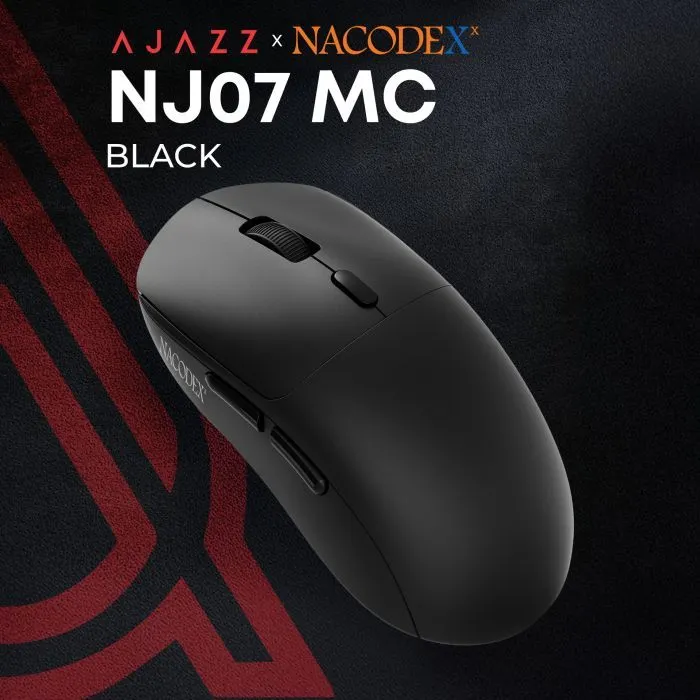 Мишка Ajazz NJ07-MC Combo Wireless/Bluetooth/USB Black (NJ07-MC-B) зображення 6