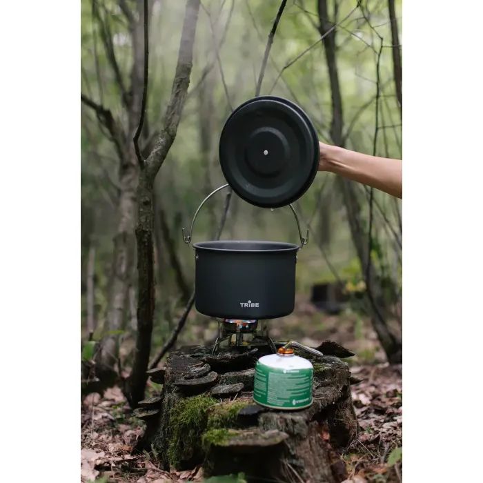 Котел туристичний Tribe Pot 1 л Alu (T-FH-0040-grey) зображення 10