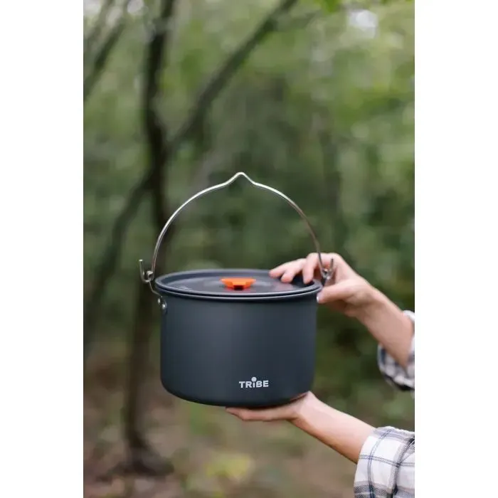 Котел туристичний Tribe Pot 4 л Alu (T-FH-0041-grey) зображення 7