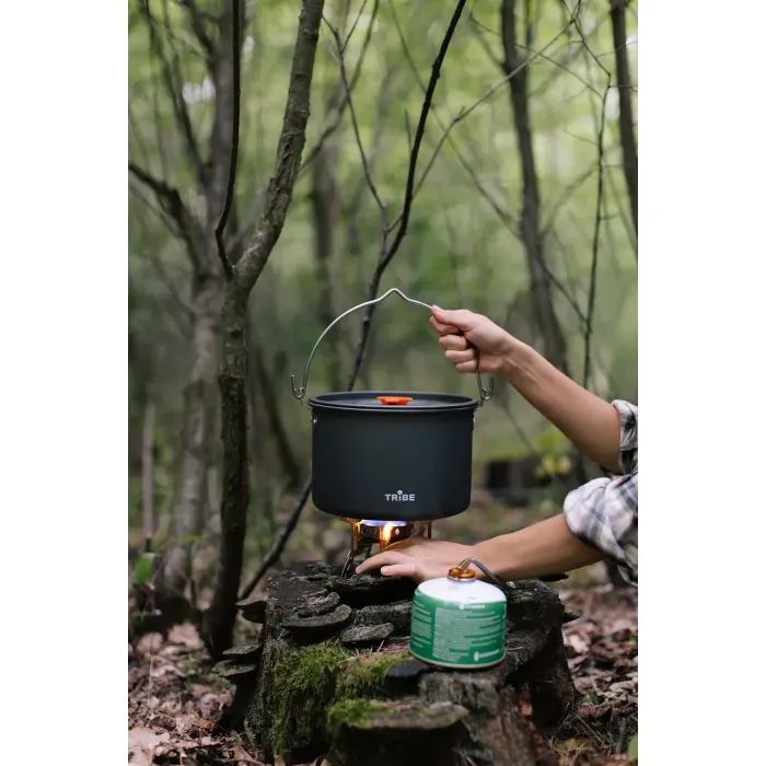 Котел туристичний Tribe Pot 1 л Alu (T-FH-0040-grey) зображення 8