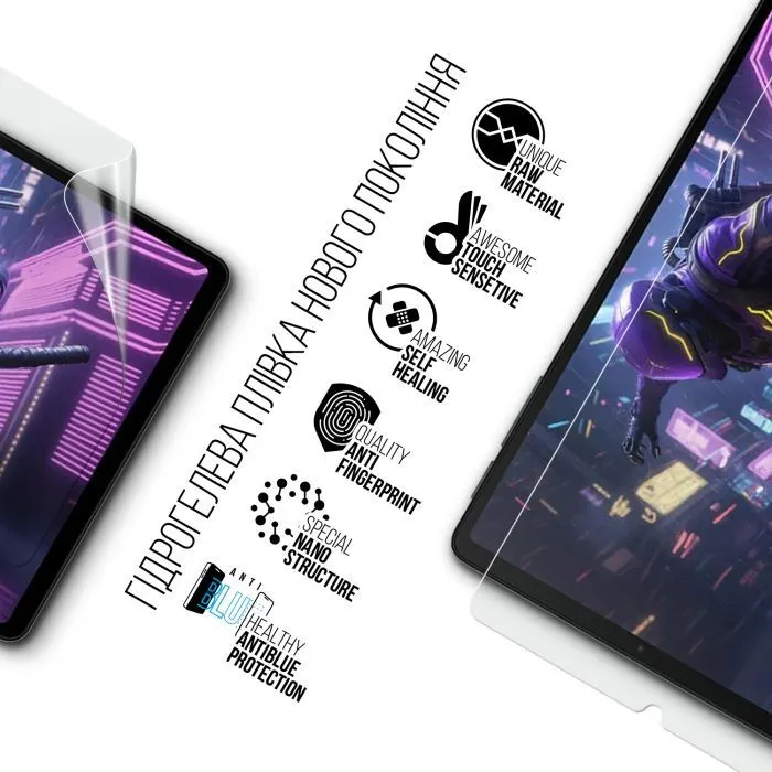 Пленка защитная Armorstandart Anti-Blue hydrogel Black Shark Gaming Tablet (ARM93568) изображение 2