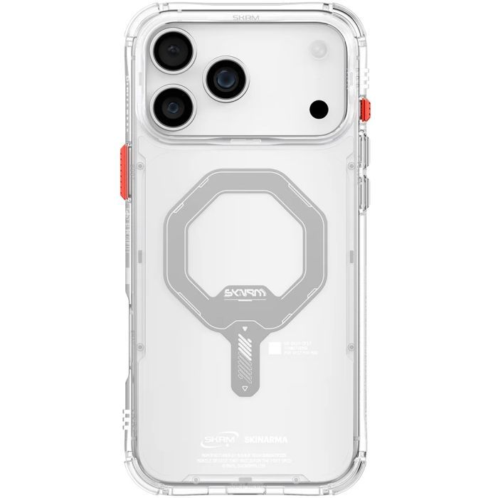 Чохол до мобільного телефона Skinarma Saido Magnetic Charging iPhone 17 Pro Gray (8886461248470)