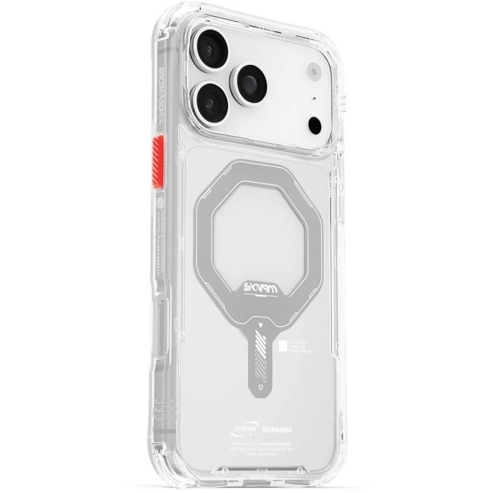 Чохол до мобільного телефона Skinarma Saido Magnetic Charging iPhone 17 Pro Gray (8886461248470) зображення 2