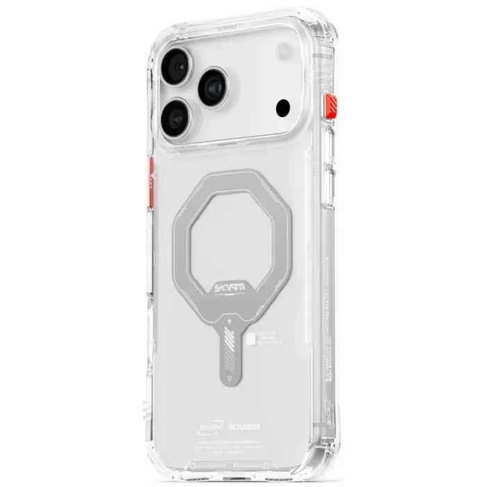Чохол до мобільного телефона Skinarma Saido Magnetic Charging iPhone 17 Pro Transparent (8886461248463) зображення 3