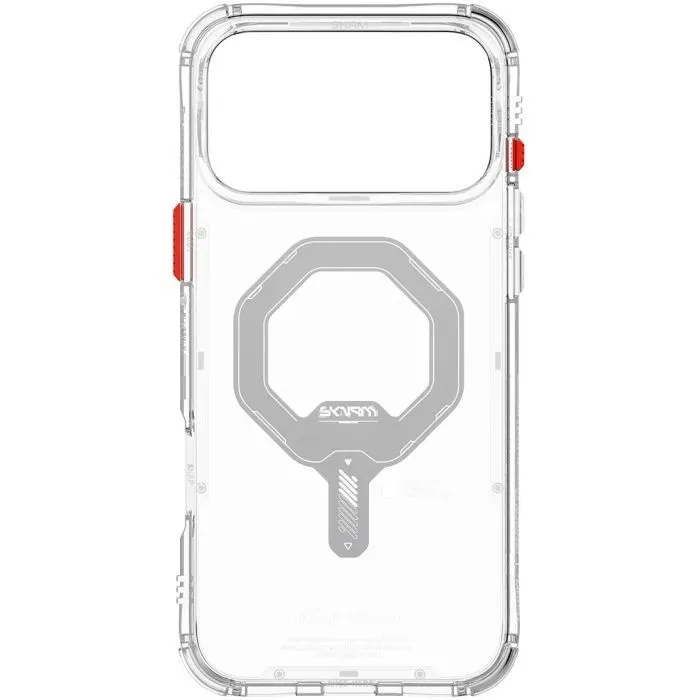 Чохол до мобільного телефона Skinarma Saido Magnetic Charging iPhone 17 Pro Transparent (8886461248463) зображення 4