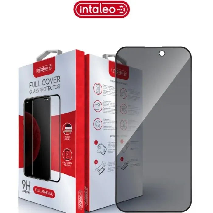 Скло захисне Intaleo Privacy Apple iPhone 16 Pro Max Black (1283126607035)
