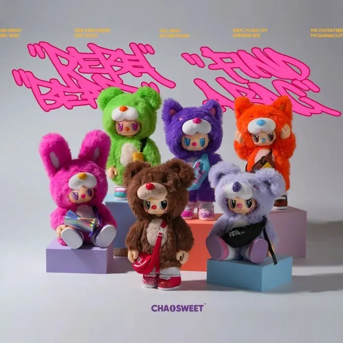 Фігурка Pop Top Rebel Bear серії Find A Bag - Кул бой (CSRB005) зображення 2