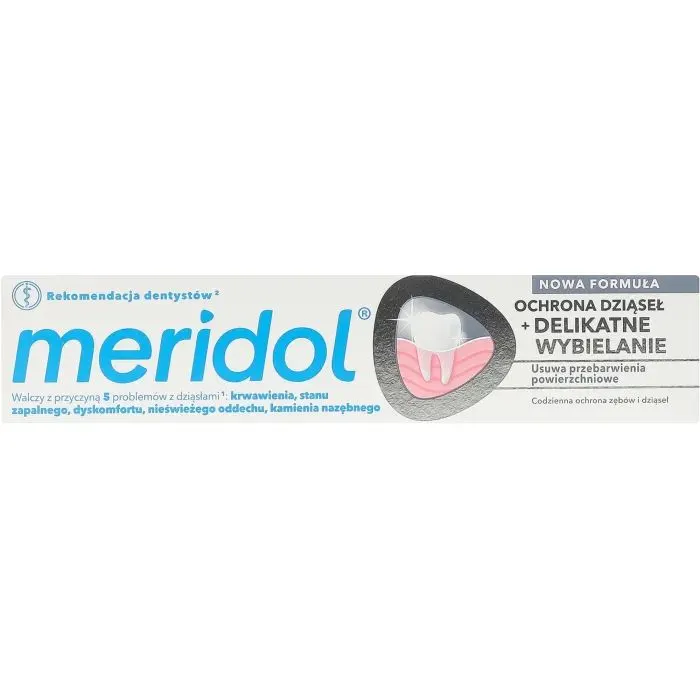 Зубна паста Meridol Gentle Whitening Toothpaste 75 мл (8718951560390) зображення 2