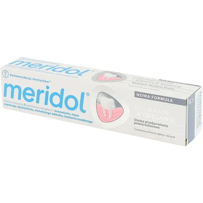 Зубна паста Meridol Gentle Whitening Toothpaste 75 мл (8718951560390) зображення 3