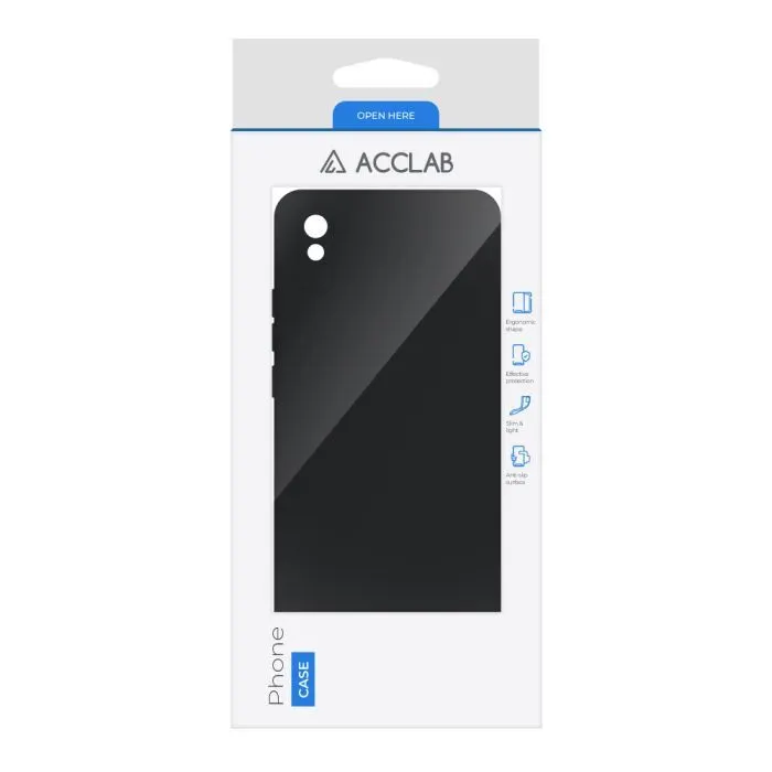 Чохол до мобільного телефона ACCLAB SoftShell Xiaomi Redmi 9A Black (1283126552991) зображення 2